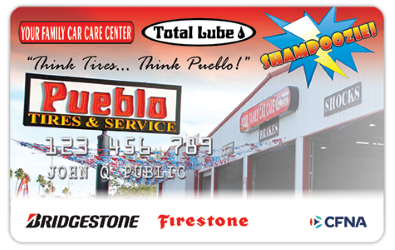 Pueblo Tires and Service Credit Card