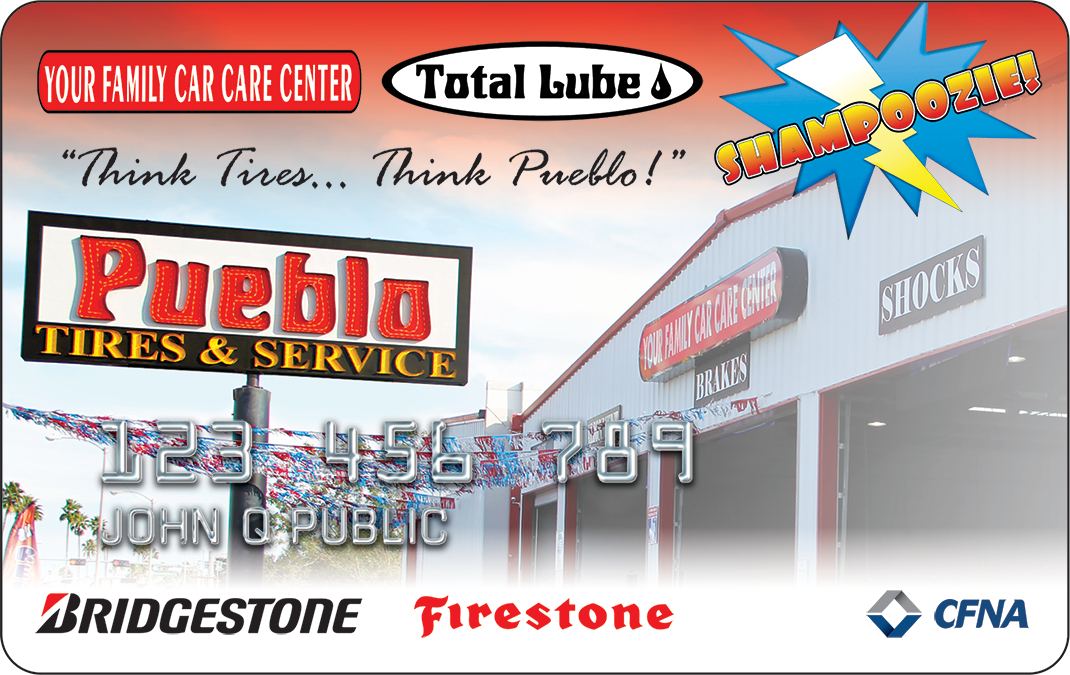 Pueblo Tires and Service Credit Card